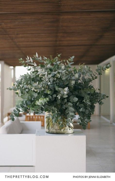 Eucalyptus wedding bouquet