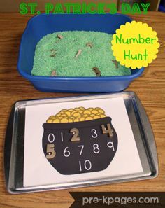 Maths Teacher, Pre K Pages, March Crafts, Prek Classroom, March Activities, St Patricks Day Crafts For Kids, St Patrick Day Activities, Maths Ideas, Learn Numbers