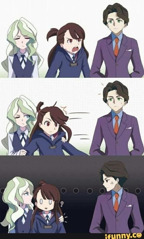 Funny Eyes, Yuri Comics, My Little Witch Academia, Little Witch Academia, Anime Witch, Cartoon Eyes, Yuri Manga, Witch Academia, Yuri Anime