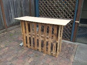 building a tiki bar from pallets, pallet, After decorations lookin good Hot Dog Buffet, Bar Made From Pallets, Make A Bar, Luau Theme Party, Luau Birthday Party, Hawaiian Luau Party, Hawaiian Birthday Party, Hawaiian Birthday, Fiesta Tropical