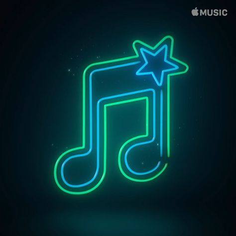 Apple Music Playlist Covers Gym, Neon Music Icon, Apple Music Icon, Ships Aesthetic, Apple Playlist, Playlist Design, Playlist Icons, Neon Music, Foto Insta