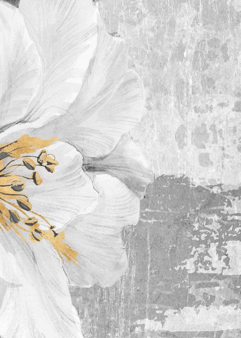 Enhance your modern living space with our exquisite Grey Botanical Floral Wall Art. This captivating abstract painting features delicate white flowers against a muted grey background, creating a harmonious blend of elegance and contemporary style. Perfect for both home and office decor, this artistic masterpiece adds a touch of sophistication to any room. Elevate your surroundings with this captivating wall art today! Abstract Flower Painting Modern, Illustration Pop Art, Grey Artwork, Nature Art Drawings, Grey Painting, Pop Art Illustration, Beautiful Art Paintings, Abstract Botanical, Abstract Flower Painting