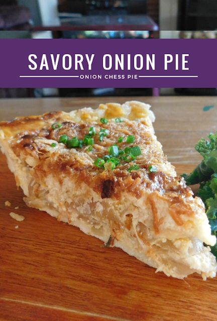 Cheese And Onion Pie, Onion Pie, Onion Tart, Onion Recipes, Veggie Dishes, Sweet Onion, Savoury Dishes, Vegetable Dishes, Pie Recipes