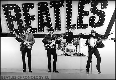 The Beatles. Teddington. A recording of the Thank Your Lucky Stars television show, which was renamed Lucky Stars Special Case. U.K November 14, 1964 Thank Your Lucky Stars, Abby Road, The Ed Sullivan Show, Beatles Fans, The Fab Four, Song One, Ringo Starr, Lucky Star, George Harrison