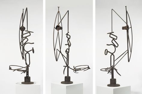 David Smith (1906-1965) | Agricola IV | 1950s, Sculptures, Statues ... Weisman Art Museum, Storm King Art Center, Art Smith, Drawing Machine, David Smith, Walker Art Center, Geometric Sculpture, Metal Sculptures, Kinetic Sculpture