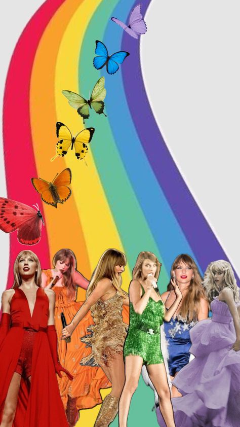 Rainbow Taylor Swift #taylorswift #rainbowtaylor #rainbow Rainbow Taylor Swift, Taylor Swift Rainbow, Your Aesthetic, Connect With People, Creative Energy, Taylor Swift, Swift, Rainbow, Energy