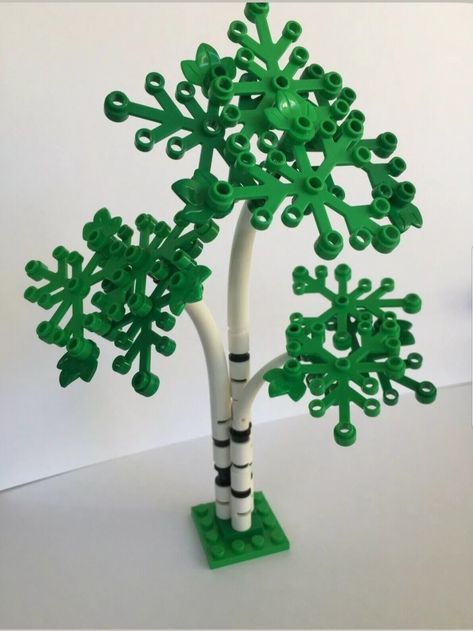 Lego Pine Tree, Lego Tree Moc, Lego Dinosaurus, Lego Snowman, Lego Forest, Lego Trees, Lego Landscape, Lego Plants, Lego Dnd