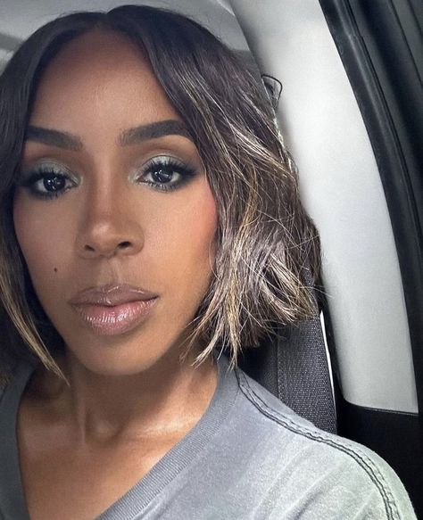 Kelly Rowland Bob Hairstyles, Kelly Rowland Bob, Kelly Rowland Hair, Ciara Bob, Kelly Rowland Style, Black Bombshell, Headbands For Short Hair, Nappy Hair, Kelly Rowland