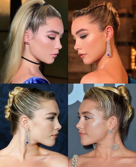 Florence Pugh, Side Profile, Florence, Ear Cuff, Hollywood, Blonde, Drop Earrings, On Twitter, Twitter