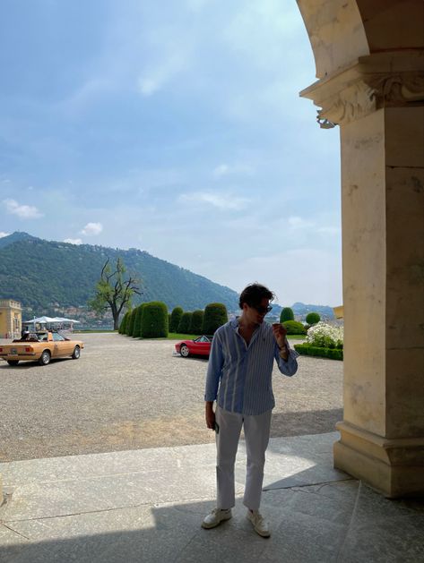 menswear mensaesthetic oldmoney vibes old money how to dress villa olmo lake como lago di como luxury cars Sporty And Rich, Rich Man, Old Money Aesthetic, Lake Como, Old Money, All About Fashion, Lana Del Rey, Dream Life, Villa