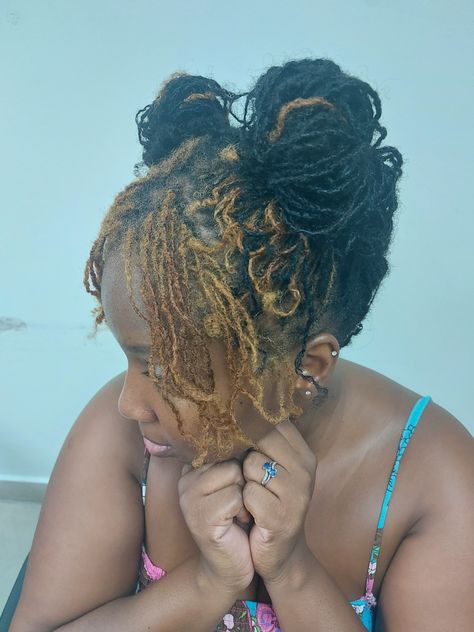 Space Buns, Locs, Buns, Dreadlocks, Hairstyles, Hair Styles, Hair, Beauty