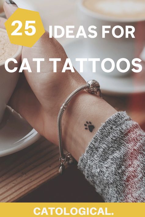 Tattoos Foot, Angels Tattoo, Cat Paw Tattoos, Pattern Tattoos, Cat Tattoo Simple, Tattoos Rose, Tattoo Music, Remembrance Tattoos, Tattoos Sleeve