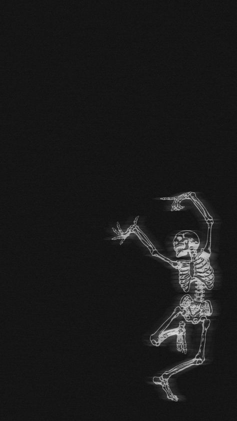 Wallpaper Dark, Minimalist Tattoos, Desktop Wallpaper, Skeleton, Dancing, Tattoos, Black, Tela