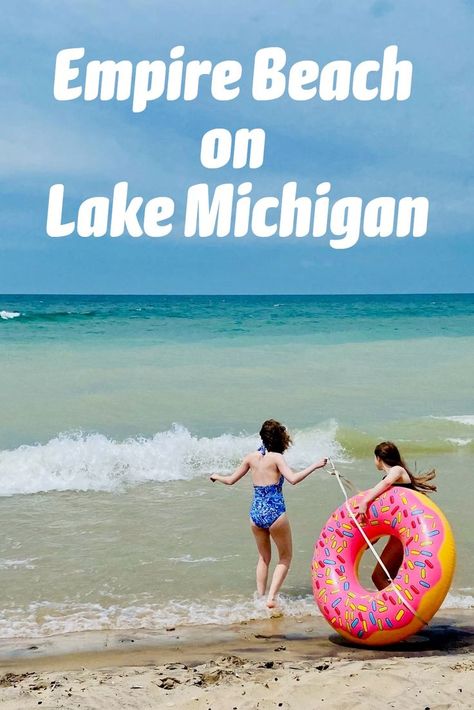 Empire Michigan, Beautiful Places In America, Wave Pool, Sleeping Bear, Water Safety, Family Learning, The Great Lakes, Summer Family, Good Morning America