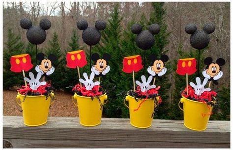 Baby Boy Birthday Decoration, Mickey Mouse Theme Party, Mickey Mouse Party Decorations, Mickey Mouse Centerpiece, Mickey Mouse Birthday Decorations, Mickey First Birthday, Mickey 1st Birthdays, Mickey Mouse Bday, Mickey Mouse Themed Birthday Party