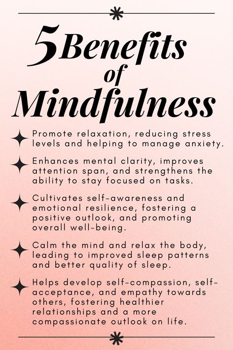 5 Benefits of Mindfulness and Meditation. By incorporating mindfulness and meditation into your routine, you can experience these valuable benefits and lead a more balanced and fulfilling life Benefits Of Meditation Mindfulness, Mindful Monday, Wellness Guide, Guided Meditation Scripts, Benefits Of Mindfulness, Meditation Scripts, Health Retreat, Mindful Meditation, Stressful Job