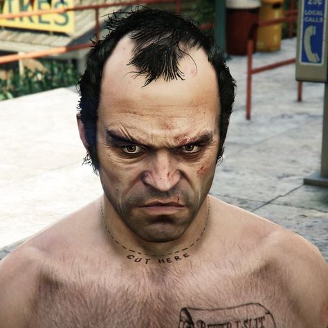 Trevor Philips Icon, Trevor Gta, Trevor Phillips, Trevor Philips, Gta Funny, Western Artwork, Ethereal Makeup, Bioshock, Grand Theft Auto