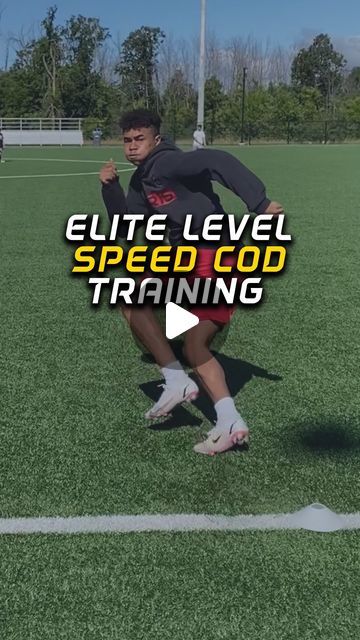 Shea Pierre | #PEPFast on Instagram: "💥Elite Level Speed COD Training @jameswilson03 #PEPFast ⁣ 🏃🏽‍♂️💨 Use these cone drills to increase your abilities to move with control and change directions with precision! ⁣ ⁣ ⬆️ Checkout our Programs to Separate yourself from the competition (Link in Bio) ⁣ ⁣ ⁣ ⁣#speedtraining #speed #speedandagilitytraining #conedrills #agilitytraining #movement #performancetraining #coordination #athletetraining #athletictraining #performancetraining #sportsperformancetraining #footballtraining #soccertraining #plyometrics" Sports Performance Training, Cone Drills, Agility Training, Speed Training, Athletic Training, Football Training, Soccer Training, Drills, Link In Bio