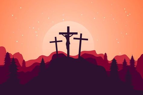 Mount Calvary Landscape Vectors Christian Wallpaper Cross, Mount Calvary, Hd Landscape, Jesus Background, Worship Backgrounds, Catholic Wallpaper, Church Backgrounds, Cross Wallpaper, Bible Images