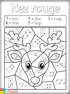 Cahier de coloriage - maternelle French Activities, Christmas Worksheets, Christmas Kindergarten, Math Coloring, Christmas Math, Noel Diy, Preschool Activity, 1st Grade Math, Paper Crafts Diy Tutorials