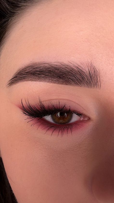 Cherry girl makeup 🍒 | rate this look 0-10 ❣️ @hulubrushes {reklama} P120 P140 P144 PRO 35 P46 #eyemakeuptutorial #cherrygirl… | Instagram Cherry Girl, Makeup Asian, Maquillage On Fleek, Red Eye Makeup, Prom Eye Makeup, Cute Eye Makeup, Swag Makeup, Eye Makeup Pictures, Pinterest Makeup