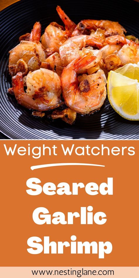 Weight Watchers Shrimp, Seafood Appetizers Easy, Baked Shrimp Recipes, Shrimp Parmesan, Steamed Shrimp, Best Seafood Recipes, Easy Seafood, Baked Shrimp, Points Recipes