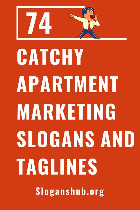 74 Catchy Apartment Marketing Slogans and Taglines #slogans #taglines #apartment #apartmentmarketing Marketing Apartments, Apartment Advertising, Property Management Marketing, Outreach Marketing, Real Estate Marketing Ideas, Leasing Consultant, Resident Retention, Resident Events, Apartment Lease