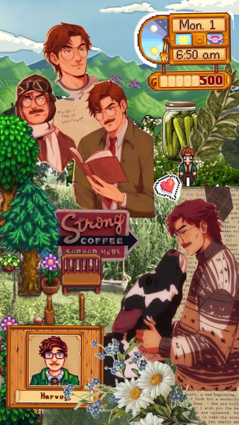 #Harveysdv #stardewvalley #harvey Harvey Stardew Valley Aesthetic, Harvey Fanart Stardew Valley, Stardew Valley Fanart Harvey, Harvey X Farmer, Harvey Fanart, Stardew Harvey, Harvey Stardew Valley Fanart, Stardew Valley Harvey, Harvey Stardew Valley