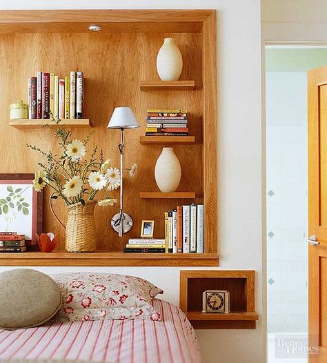 Tips for Arranging & Organizing Bookshelves Pink Accents Living Room, Bookshelf Ideas Bedroom, Styling A Bookcase, Bookshelf Headboard, Bookshelves In Bedroom, Cool Bookshelves, Decorating Bookshelves, Bookshelves In Living Room, Bookcase Decor