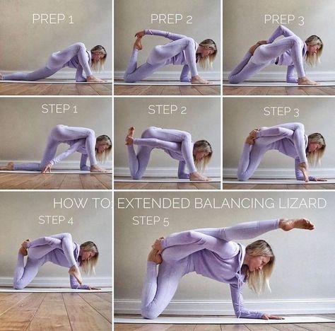 Balancing Pose, Quad Stretch, Body Transformations, Yoga Inspo, Yoga Poses Advanced, Trening Fitness, Advanced Yoga, Yoga Moves, Cool Yoga Poses