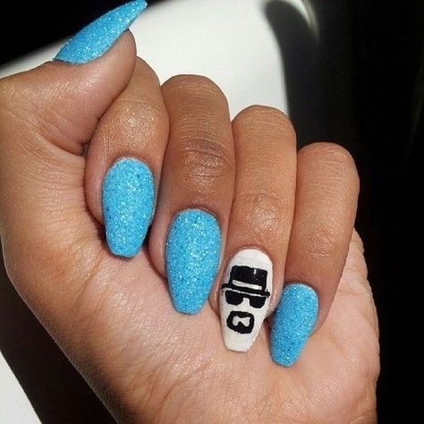 Heisenberg nails Breaking Bad Nails, Bad Nails, Nails Inspired, Nail Time, Better Call Saul, Mani Pedi, Breaking Bad, Cute Nails, Nail Inspo