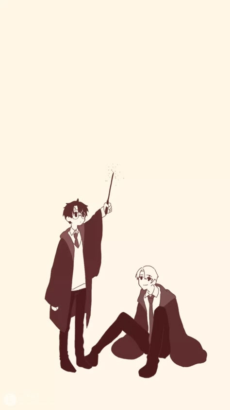 Subtle Drarry Wallpaper, Drarry Fanart Wallpaper, Drarry Lockscreen, Drarry Aesthetic Wallpaper, Harry Potter Fanart Wallpapers, Drarry Wallpaper, Drarry Fanart, Harry Draco, Harry Potter Artwork