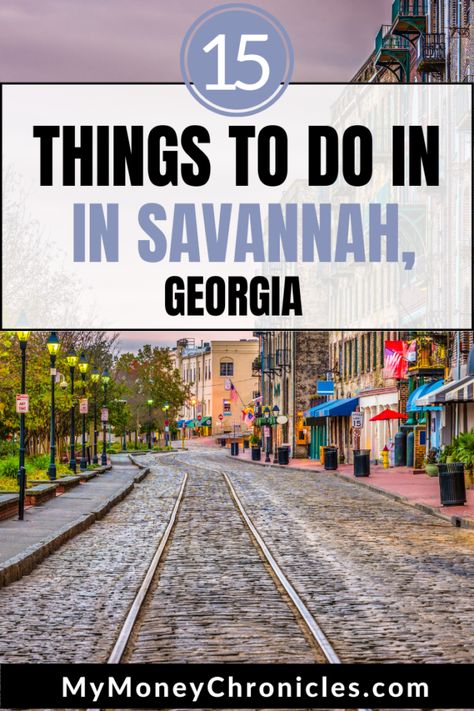 There are many things to do in the city by the sea. Today, I want to go over 15 things to do in Savannah. Savannah Georgia Travel, Beautiful Places In Usa, Georgia Travel Guide, Savannah Tours, Best Weekend Trips, Georgia Vacation, City By The Sea, Visit Savannah, Visit Usa