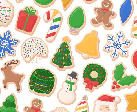 Colorful Christmas Cookie Clipart Santa Clipart Snowman - Etsy Australia Sweater Clipart, Gingerbread Clipart, Gingerbread Reindeer, Candy Clipart, Santa Clipart, Cookie Clipart, Snowman Clipart, Pink Cookies, Holiday Clipart