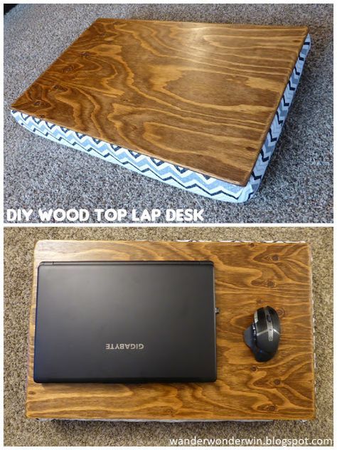 Wander. Wonder. Win.: Wander: DIY Lap Desk Lap Desk Diy, Diy Lap Desk, Bamboo Organizer, Diy Wood Desk, Lap Table, Wood Trays, Diy Laptop, Lap Tray, Tray Diy