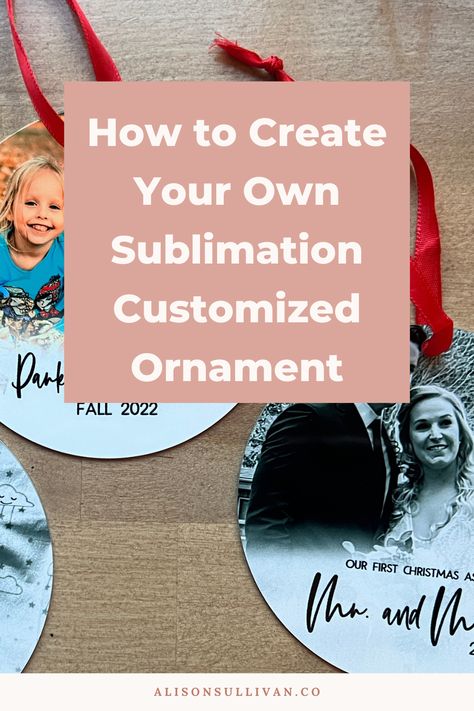 Sublimation Photo Ornaments, Sublimated Ornament Ideas, Christmas Sublimation Gift Ideas, Sublimated Christmas Ornaments, Sublimation Christmas Gifts, Sublimation Ornaments Designs, Sublimation Ornament Ideas, Sublimation Tutorial, Sublimation Christmas Ornaments