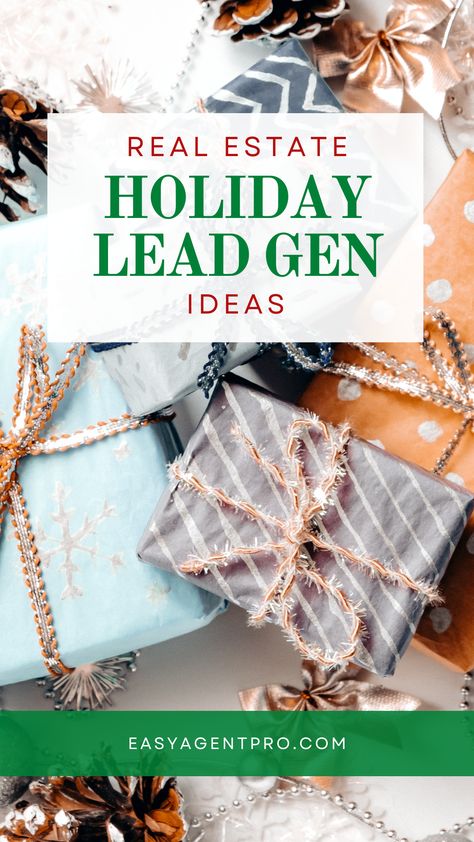 Realtor Marketing, Real Estate Lead Generation, Developing a real estate holiday lead generation plan takes a bit of strategy and acknowledgement that it’s not the most prolific time of the year. When it comes to running your real estate leads and attracting new business, it’s important to use your time as wisely as possible. Real Estate Lead Generation, Holiday Marketing, Marketing Real Estate, Holiday Templates, Lead Generation Real Estate, Realtor Marketing, Blog Ideas, Holiday Market, Real Estate Leads