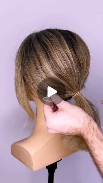 Short Mid Length Hair, Updos For Medium Length Hair Tutorial, Short Hair Updo Tutorial, Easy Updos For Medium Hair, Hair Updos Tutorials, Hair Hack, Updo Tutorial, How To Curl Short Hair, Hairstyles Bridesmaid