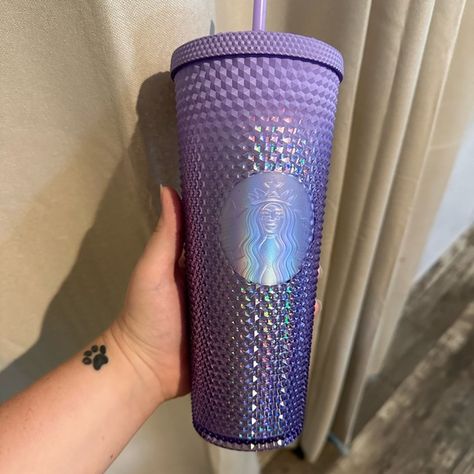 2023 lavender studded Starbucks tumbler Starbucks Cold Cups, Starbucks Sizes, Starbucks Kitchen, Cold Cups, Starbucks Tumbler, Coffee And Tea Accessories, Cold Cup, Coffee Kitchen, My Collection