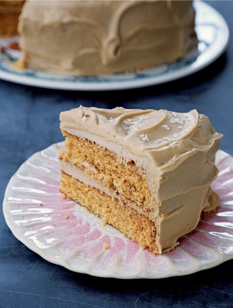 Caramel Cake with Salted Caramel Frosting from Back in the Day Bakery Made With Love by Cheryl Day and Griffith Day Caramel Cake Frosting, Caramel Cake Icing, Back In The Day Bakery, Carmel Cake, Southern Caramel Cake, 1950s Food, Caramel Cake Recipe, Butterscotch Cake, Nursing Cake