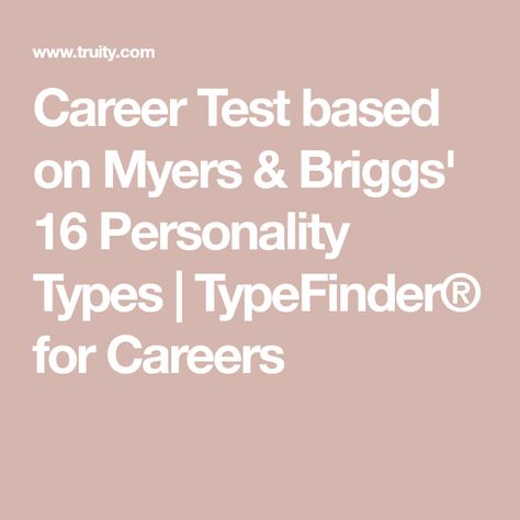 Free Career Aptitude Test, Career Test Free, Printable Personality Test, Career Aptitude Test, List Of Careers, 16 Personalities Test, 16 Personality Types, Free Personality Test, Career Test