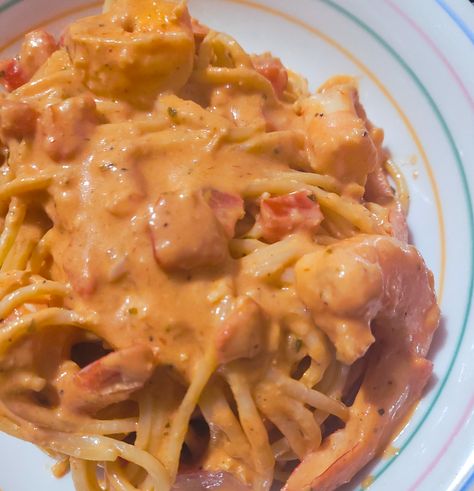 Champagne Pasta Sauce, Champagne Sauce Recipe, Champagne Sauce, Pasta With Shrimp, Cream Pasta, Dairy Free Cream, Recipe Generator, Sauce Pasta, Light Salad