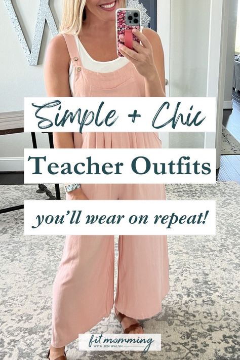 Stay fashionable this fall with our Cute School Teacher Outfits for 2024. In this blog post, we showcase the best Teacher Outfits 2024 Fall, perfect for elementary educators. Find inspiration in our collection of Elementary Outfits Teachers that combine comfort, style, and professionalism to help you look and feel your best in the classroom. Teacher Romper Outfit, Teacher Maxi Dress Outfit, Teacher Outfit Hot Weather, Teacher Outfits 2024-2025, First Day Of School Outfit For Teachers, Back To School Teacher Outfits 2024, Teacher Summer Outfits Elementary, Teacher Fall Outfits 2024, Teacher Outfits For Hot Weather