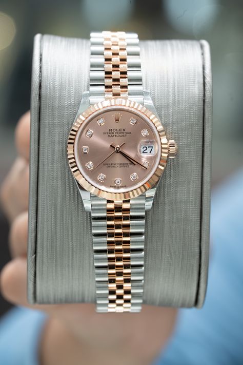 Rolex Datejust | 31mm REF #278271 Are you interested in high end jewelry and watches? G-Luxe jewelers has the best watch collection! We offer a variety of models & brands to browse through Contact us or visit our showroom today! 786-536-7222 32 NE 1st MIami, FL Rolex 31mm Datejust, High End Jewelry, Luxe Jewelry, Rolex Datejust, Miami Fl, Watch Collection, Cool Watches, Rolex Watches, Jewellery And Watches