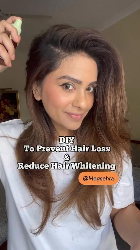 Premature Grey Hair, Prevent Grey Hair, Natural Hair Growth Remedies, Stop Hair Breakage, Haircare Routine, Reduce Hair Fall, Hair Remedies For Growth, Diy Hair Care, Hair Control