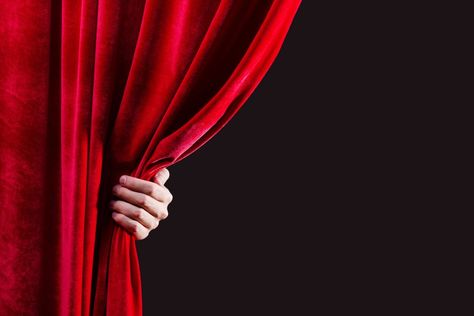 A Look Behind the Curtain: The Line and Relationships We Have With Clients - Tony Gentilcore Theatre Curtains, Stage Curtains, Behind The Curtain, Out To Lunch, Hiding Spots, Red Curtains, The Curtain, Under Stairs, Curtain Bangs