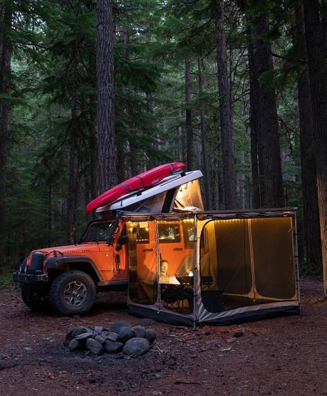 Jeep Wrangler Camping, Camping Jeep, Jeep Camping, Kombi Home, Dream Cars Jeep, Jeep Lover, Jeep Accessories, Jeep Truck, Camping Life