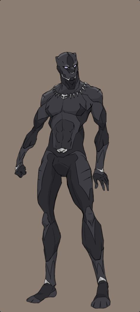 Wolf Superhero Suit, Black Panther Suit Concept, Black Panther Concept Art, Black Panther Suit, Black Panther Character, Marvel Concept Art, Superhero Suits, Hero Black, Marvel Characters Art