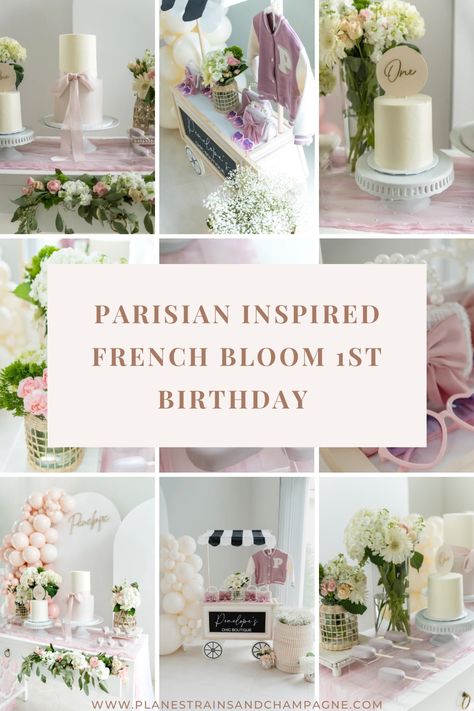 1st Birthday | Paris | Parisian Party | Parisian Themed Birthday | Baby Girl | Birthday Party | French | French Blooms | French Market | Target Market Cart | Florals | Balloon Garland | Smash Cake | Penelope's Chic Boutique | Party Favors | Baby Girl | Travel | Lifestyle | Mom Blogger | Miami French Themed First Birthday, French 1st Birthday Party, Paris First Birthday Party, French First Birthday, French Theme Party, French Themed Parties, Paris Birthday, City Of Lights, First Birthday Themes