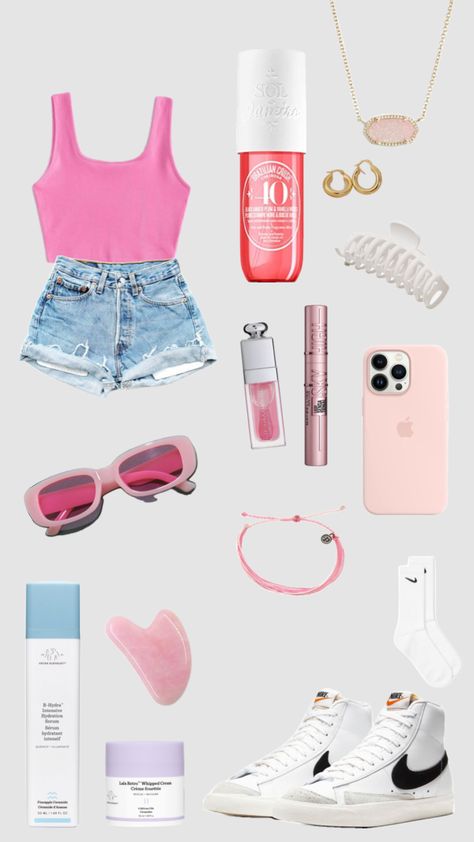 boat ride fit! 😻 Boating Fits, Maddie Aesthetic, Raceday Outfits, Boat Fits, Preppy Fits, Barbie Outfits, Preppy Stuff, Preppy Clothes, Summer Trends Outfits